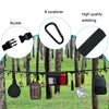 Outdoor Camping Clothesline 16 Rings Tent Straps Lanyard