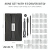 JAKEMY JM-8177 106-in-1 Screwdriver Set with Flexible Extension