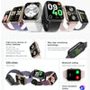 Q19 Max 2.1 inch HD Screen Waterproof Sports Business Smart Watch(Purple)