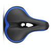 Reflective Seat Bicycle Seat Bicycle Saddle Seat(Black Blue)