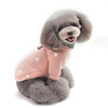 Pink Star Dog Sweater, XL - Warm Winter Jumper