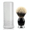 Transparent Plastic Travel Beard Brush Storage Tube
