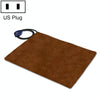 12V Pet Heating Pad, 40x30cm, Coffee, 7 Heat Settings (US Plug)