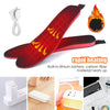 Rechargeable Electric Heating Insole Wireless Remote Control Smart Thermal Insole,Size:Medium(34-40 Size)