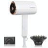 Mingge T1 T Style 1800W High-power Cold Hot Air Wind Fast Drying Folding Hair Dryer, Plug Type:US Plug(White)