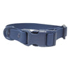 Waterproof Adjustable Dog Collar, Navy, Small (19-26cm)