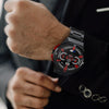 LOKMAT COMET2 PRO 1.46-Inch 5ATM Waterproof Bluetooth Call Smart Watch, Color: Black Leather