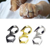 Self Defence Ring Stainless Steel Silver - Personal Safety Tool
