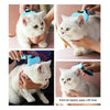 Large Red Double-Sided Pet Comb - Stainless Steel
