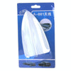 A-881 Shark Fin Car Dome Antenna Decoration(White)