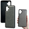 For Samsung Galaxy A06 Cowhide Texture Back Cover Phone Case(Grey)