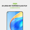 For Xiaomi Mi 10T / 10T Pro MOFI 9H 3D Explosion-proof Curved Screen Tempered Glass Film(Black)