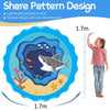 1.7m Children Lawn Sprinkler Play Mat Outdoor Beach Toys(Rainbow Horse)