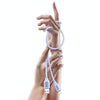 USAMS US-SJ618 2.4A USB to 8 Pin Silicone Data Cable, Length: 1m(Purple)