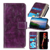 For Alcatel 1B 2022 Retro Crazy Horse Texture Horizontal Flip Leather Phone Case(Purple)