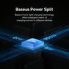 Baseus Flash Series II 1.5m 3 in 1 Type-C to Micro USB + 8 Pin + Type-C 100W Fast Charging Cable(Purple)