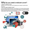 3 PCS Universal Ultra-thin Design WebCam Cover Shutter Slider Camera Cover, For Laptop, iPad, PC, Tablet, Cell Phones