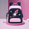 6623 Cartoon Load-reducing Children Schoolbag with Reflective Strips, Size: L (Blue Pink)