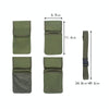 Garden Canvas Tool Belt Waist Bag, Length:125cm(Green)