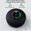 BT-07 Portable Large Suction Cup Waterproof Bathroom Bluetooth Speaker(Black)