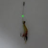 Luminous Shrimp Shape Fishing Lures Artificial Fishing Bait with Hook, Length: 7cm