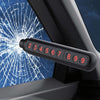 3R-2166 3 in 1 Multifunctional Car Parking Number Plate with Safety Hammer + Cutting Seat Belt