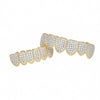 Halloween Accessories Micro-Inlaid Zircon Hip-Hop Braces, Colour: Silver Suit