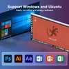 GXMO H90 Windows 11 Intel Core i7 11390H Processor Mini Computer, Specification:Without RAM & SSD