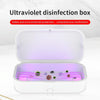 RQW-168 10W Wireless Charging Sterilization Box Smartphone Sterilizer UV Light Disinfection Cleaning Box(White)