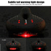 WEST BIKING YP0801083 Bicycle Taillight Thickened Soft And Comfortable Mountain Bike Seat Cushion(BlackRed)