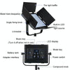 50W RGB Photography Fill Light For Live Broadcast Studio(US Plug)