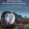 H18 Ultra-Thin Round Ball Screen 1.95 Inch Plug-In Phone Smart Watch 32G(Black)
