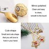 4pcs /Pack Christmas Stainless Steel Spoon And Fork Star Pendant Cutlery Gift Set, Specification: 304 Spoon