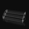 3 Layers  Acrylic Nail Polish Display Rack Transparent Ladder Stand Cosmetic Essential Oil Bottle Holder