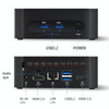 ZX03 Windows 11 Mini PC, Intel Alder Lake N95, Support Dual HDMI Output, Spec:8GB+512GB(US Plug)