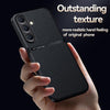 For Samsung Galaxy S25+ 5G Litchi Leather Magnetic Full Coverage Shockproof Phone Case(Black)
