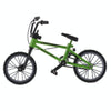 Simulation Mini Finger Alloy Mountain Bike Kids Game Toy(Green)