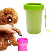 Dog Paw Cleaner Cup - Large Green - Silicone Bristles