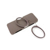 Mini Clip Nose Style Presbyopic Glasses without Temples, Positive Diopters:+1.50(Brown)