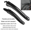 08CY0008 Bike Fenders Set Widen Lengthen Bicycle MTB Front Rear Quick Release Mudguard