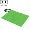 12V Pet Heating Pad, 40x30cm Green, Electric Blanket (US Plug)