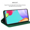 For Xiaomi Redmi Note 13 4G Frosted Business Magnetic Horizontal Flip PU Phone Case(Green)