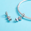 S925 Sterling Silver Sweet Companion Beads DIY Bracelet Necklace Accessories