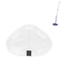 4 PCS Mop Head Accessories Steam Mop Cloth Cover For Sienna Smm-3003