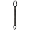 Multi-Function Plum Wrench Open Adjustment Double-Headed Self-Tightening Wrench(Black)