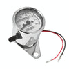 Motorcycle Retro Modified Odometer Speedometer Kilometer (Silver)