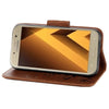 For Galaxy A3 (2017) / A320 Butterflies Embossing Horizontal Flip Leather Case with Holder & Card Slots & Wallet & Lanyard (Brown)