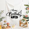 GT282 Birthday Background Cloth Party Scene Arranges Children Photos, Size: 150x200cm Velvet Cloth(2)