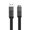 ENKAY ENK-CB134 4-in-1 60W USB-A / Type-C to 8 Pin / Type-C Nylon Braided Magnetic Fast Charging Data Cable, Cable Length:1.2m