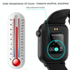 ZW27 1.81 inch TFT Screen Smart Watch Support Body Temperature / Heart Rate Monitoring(Blue)